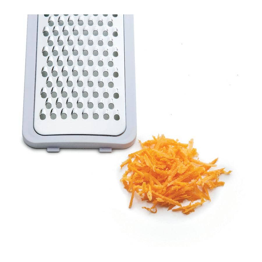 Hand Grater with Container & 5 Interchangeable Blades - Stainless Steel