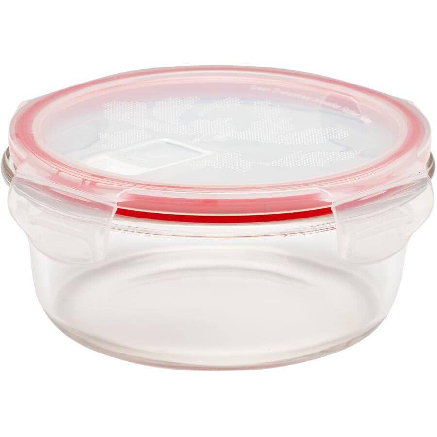 Round Glass Storage Dish - 600 ml