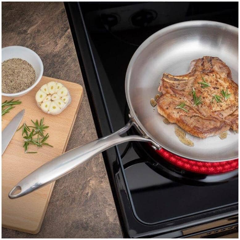 Stainless Steel Frypan - 11"/28 cm
