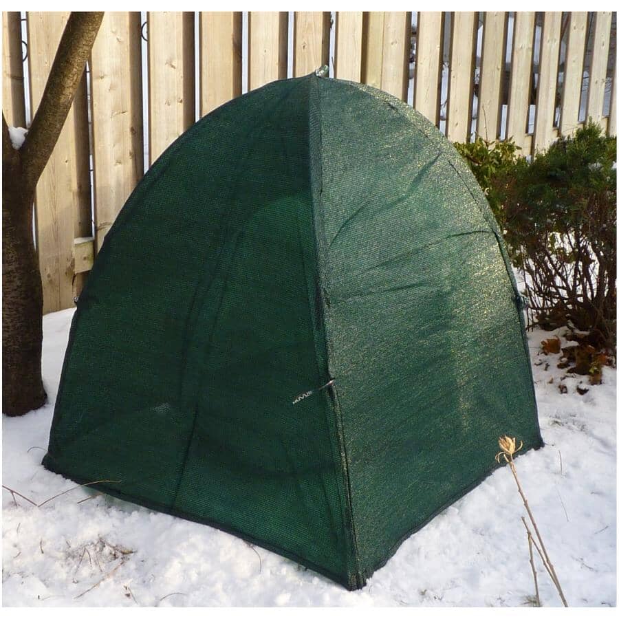 Winter Shrub Protection Cover - with Frame, 36" x 36" x 38"