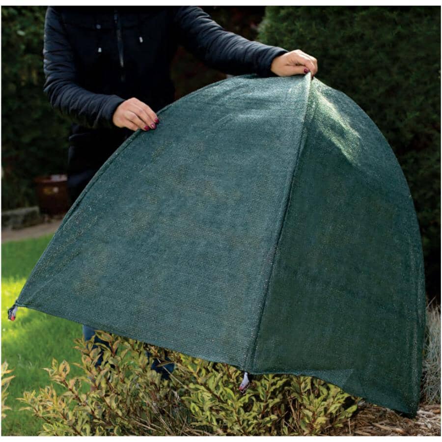 Winter Shrub Protection Cover - with Frame, 36" x 36" x 38"
