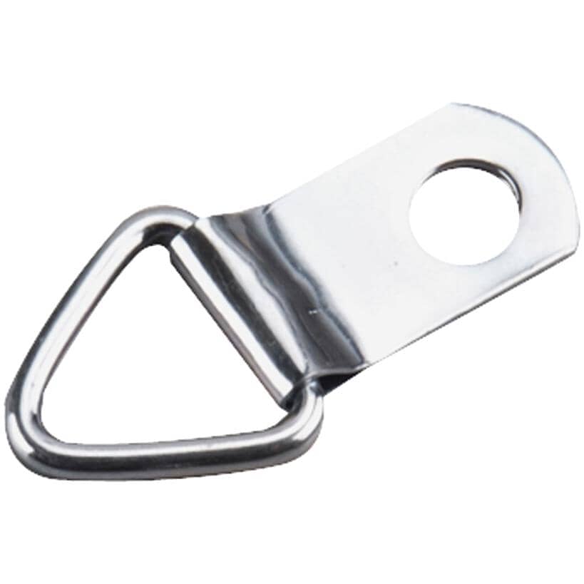 6 Pack Zinc Plated Hanger Eyelet Rings