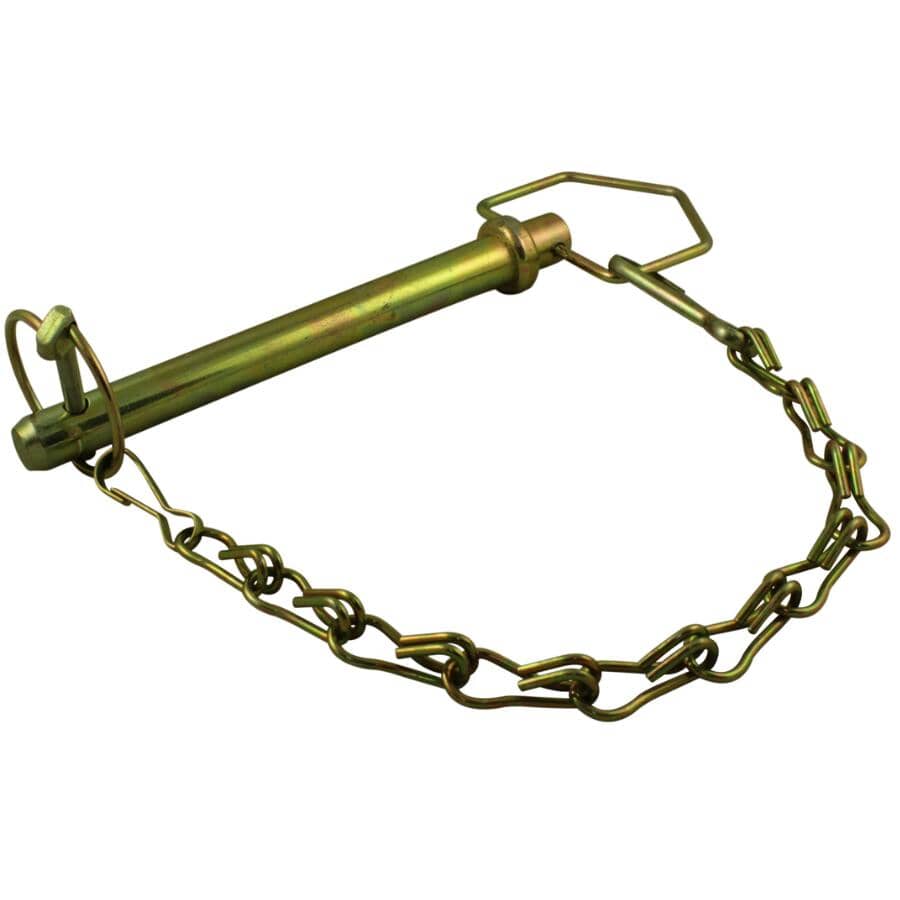 Swivel Hitch Pin with Chain - 3/4" x 6-1/4"