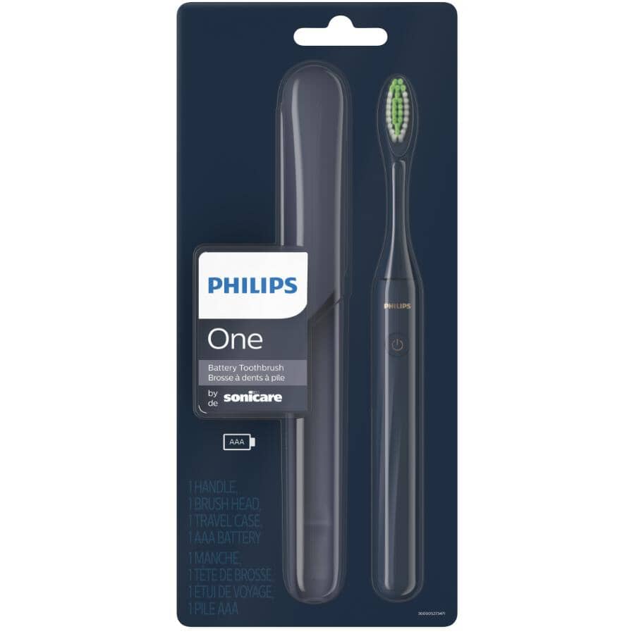 Battery Operated Sonicare Toothbrush - Midnight Blue