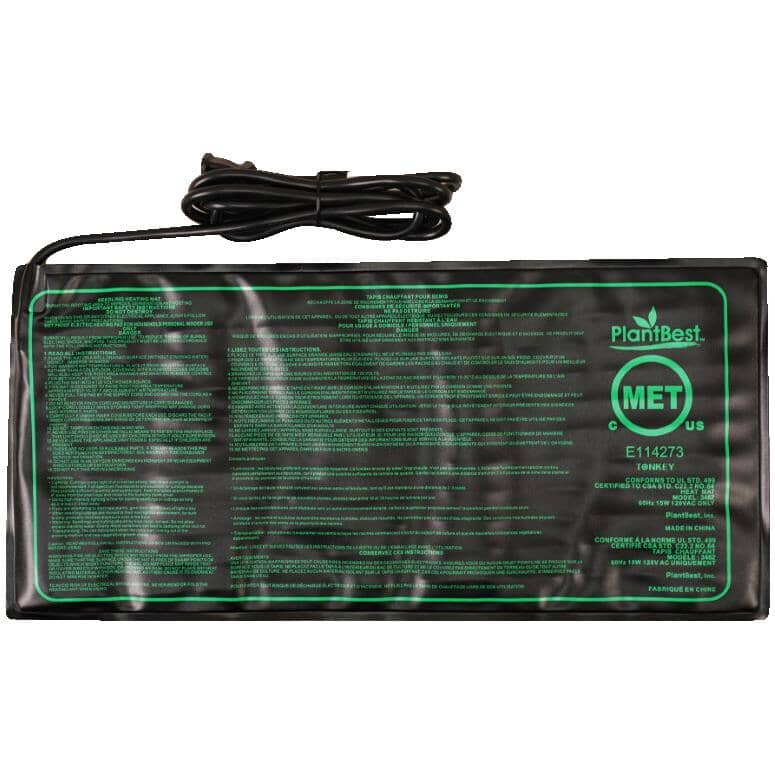10" x 20" Heated Seedling Mat