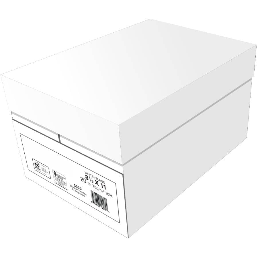 Printer Copy Paper - 8.5" x 11", 500 Sheets