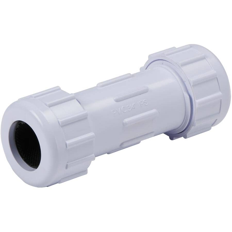 3/4" PVC Compression Coupling