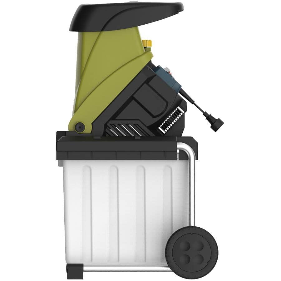 15 Amp Electric Wood Chipper/Shredder - with 45L Collect Bag