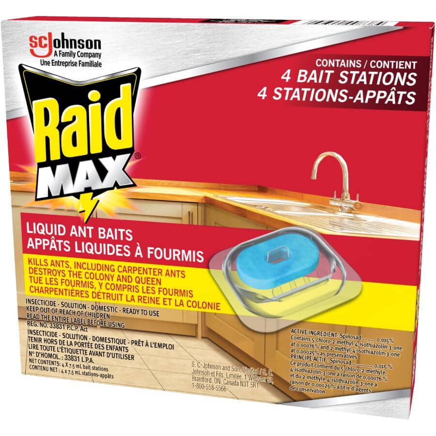 Double Control Liquid Ant Baits - 4 Bait Stations