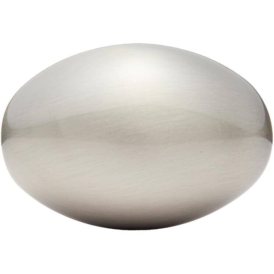 1-3/16" Traditional Cabinet Knob - Brushed Nickel