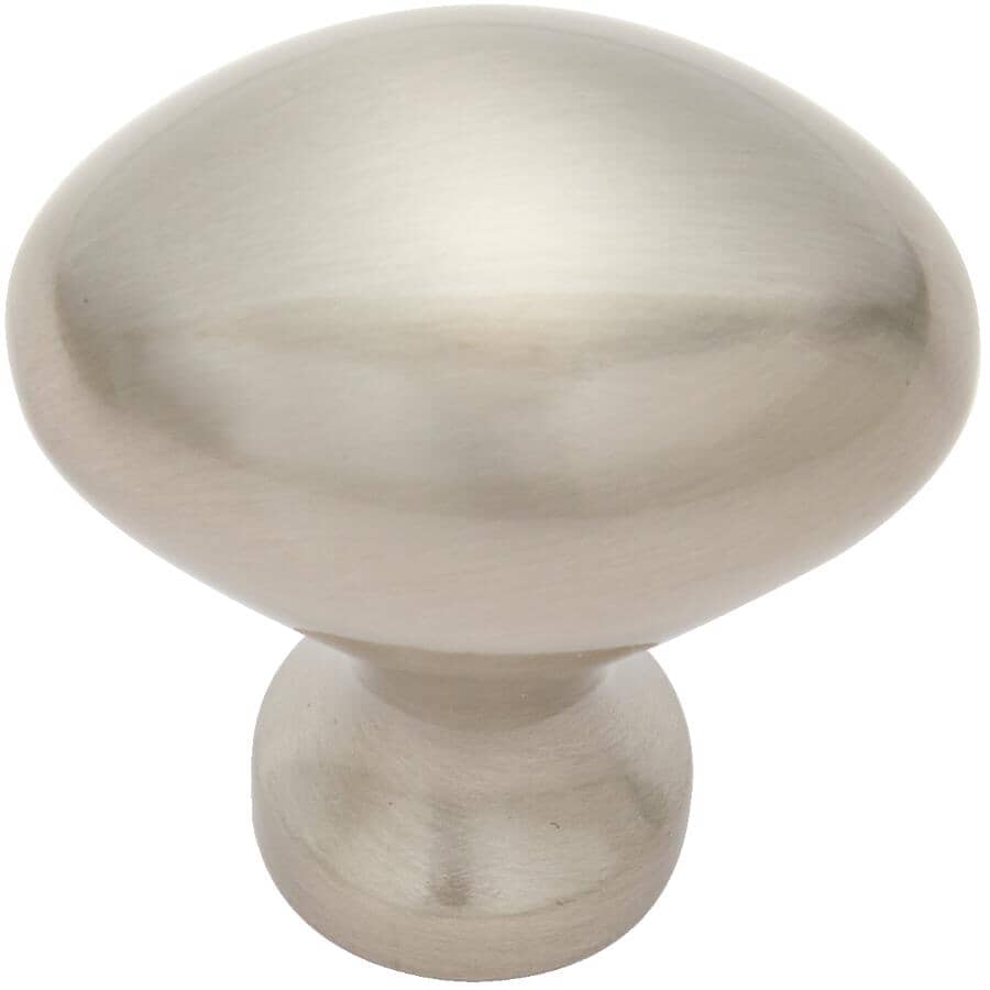 1-3/16" Traditional Cabinet Knob - Brushed Nickel