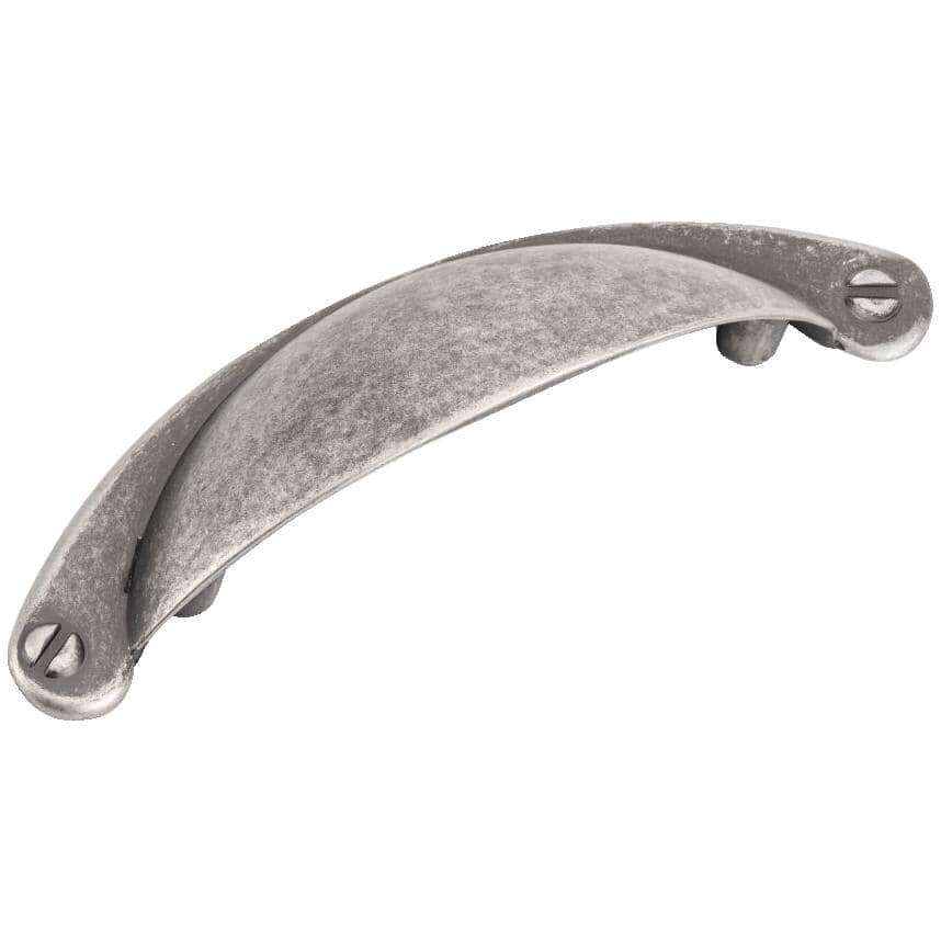 2-17/32" Traditional Cabinet Pull - Pewter