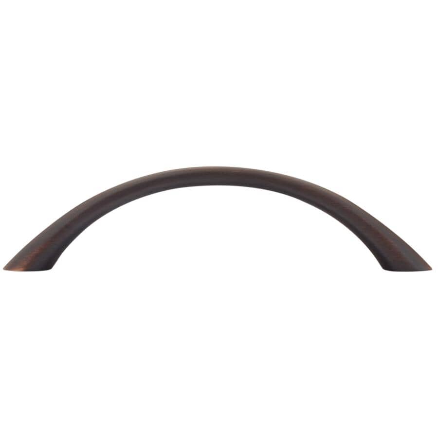 3-25/32" Contemporary Cabinet Pull - Brushed Oil Rubbed Bronze