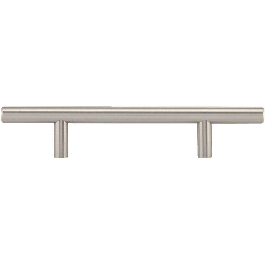 3-25/32" Contemporary Cabinet Pull - Brushed Nickel