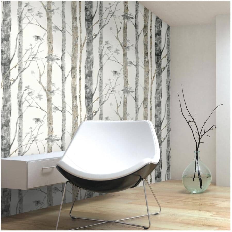 Birch Trees Peel and Stick Wallpaper - 20.5" x 16.5'
