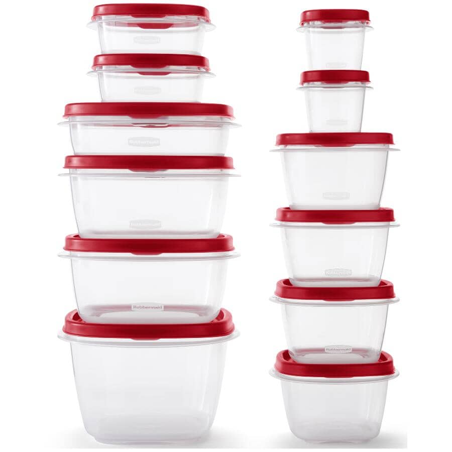 EasyFindLids with Vents Food Storage Set - 24 Pack