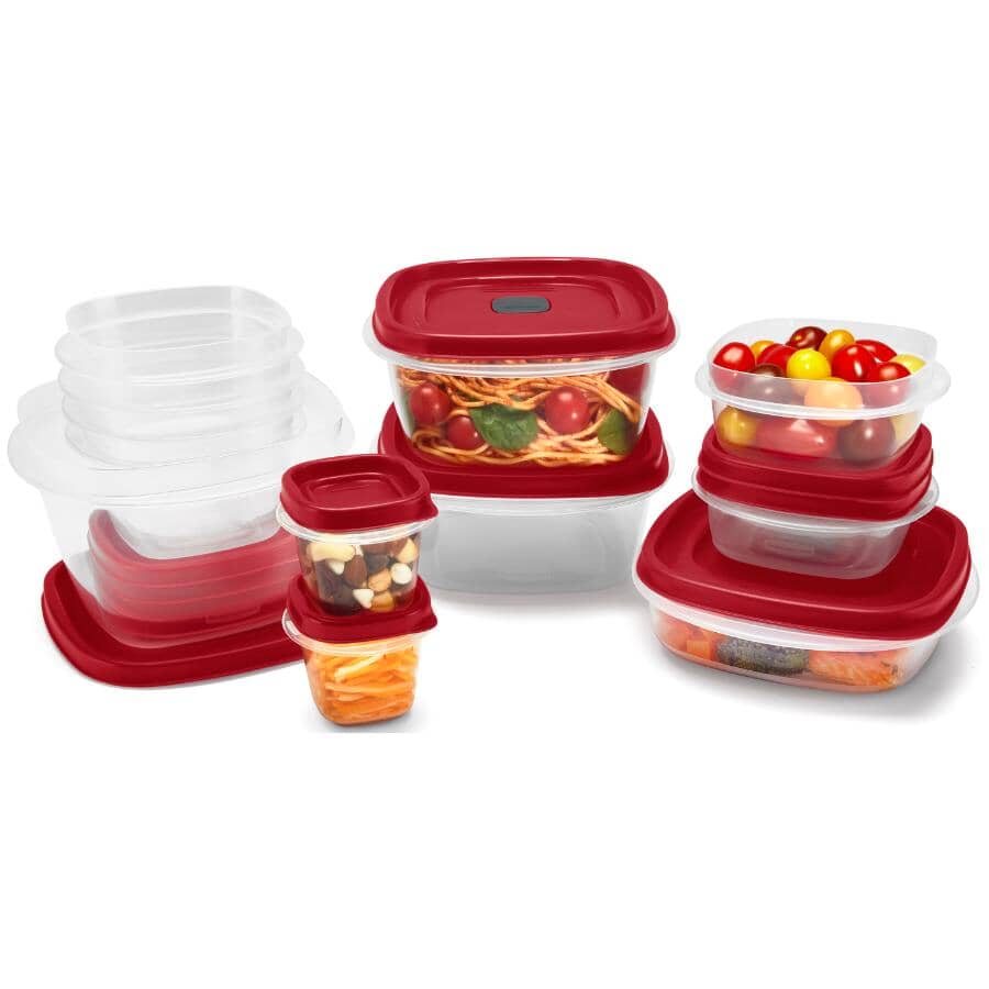 EasyFindLids with Vents Food Storage Set - 24 Pack