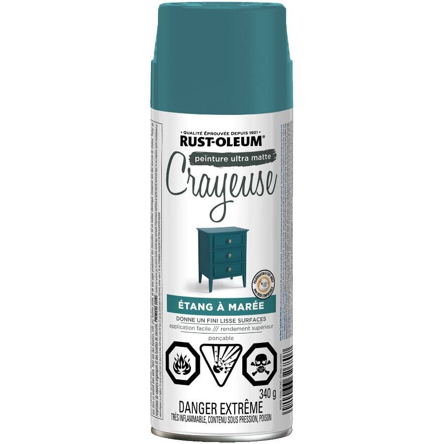 Chalked Ultra Matte Spray Paint - Tidal Pond, 340 g