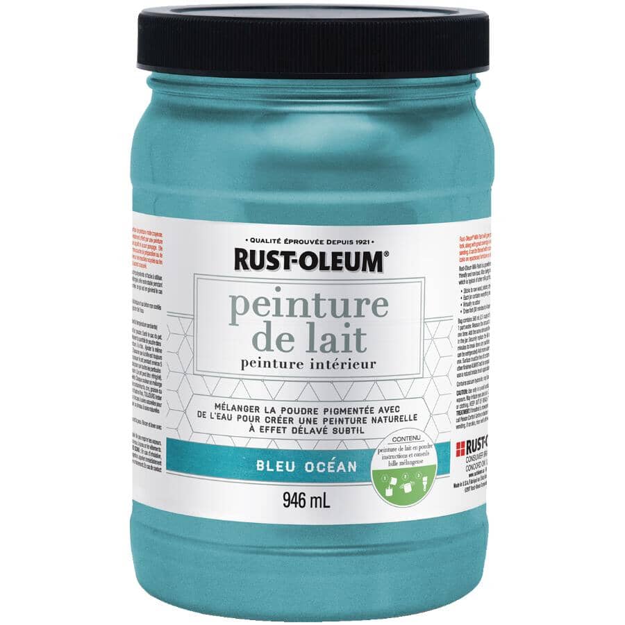 Interior Milk Paint - Ocean Blue, 946 ml