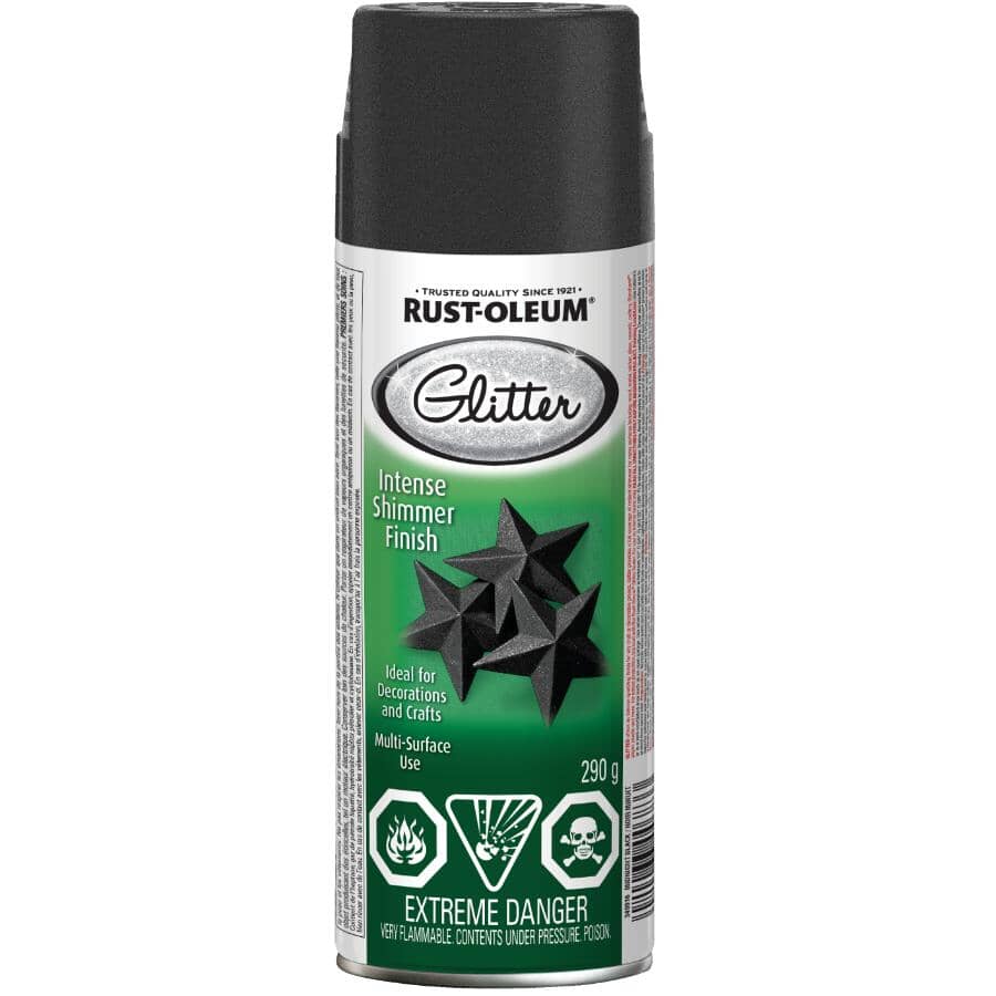 Specialty Glitter Spray Paint - Midnight, 290 g