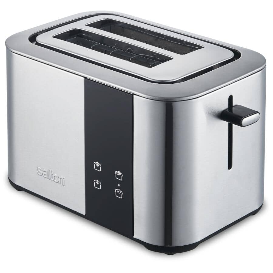 2 Slice Digital Countdown Stainless Steel Toaster - with Extra Wide Slots