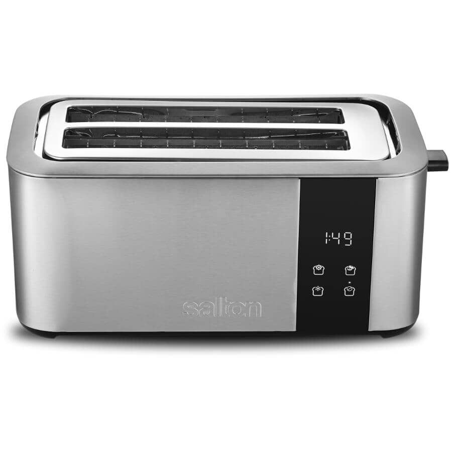4-Slice Long Slot Toaster - Stainless Steel