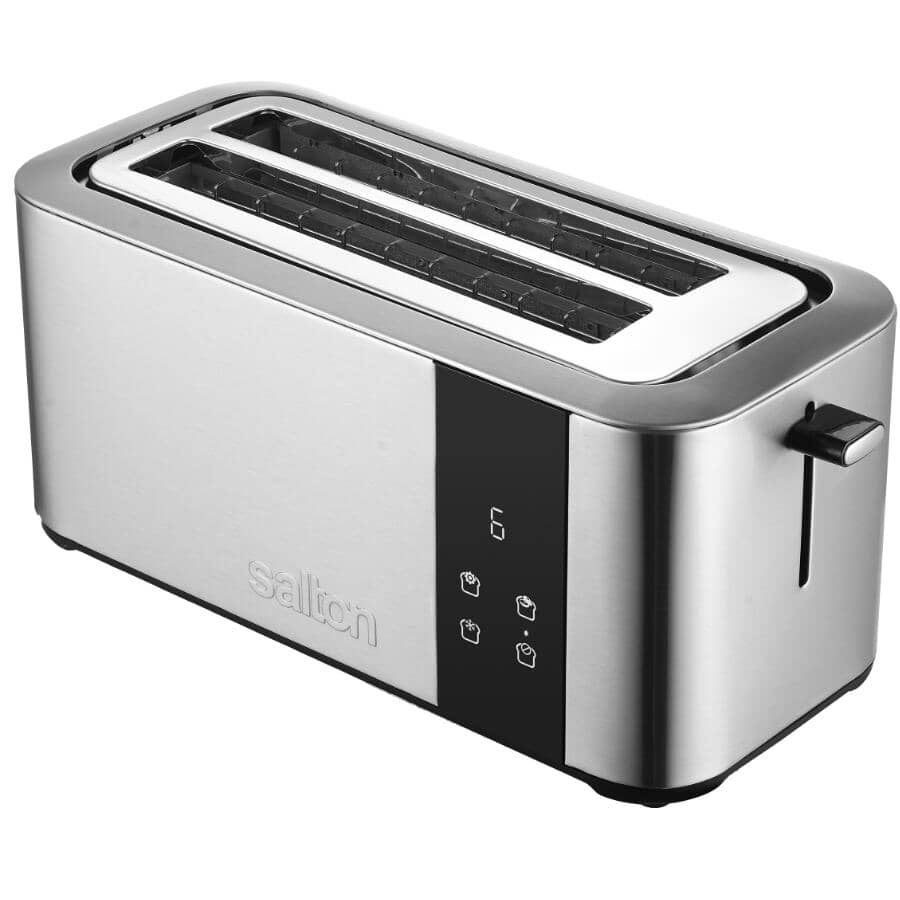 4-Slice Long Slot Toaster - Stainless Steel