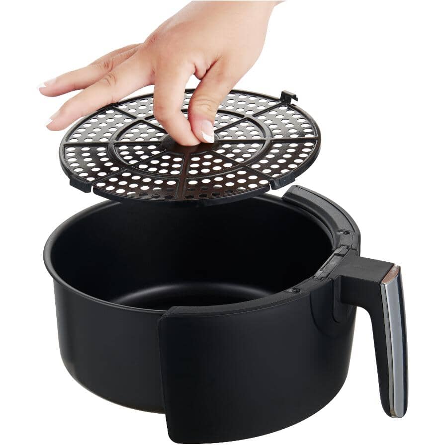 Manual Air Fryer - Black, 3.5 L