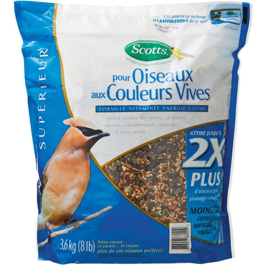 Colourful Bird Seed Blend - 3.6 kg