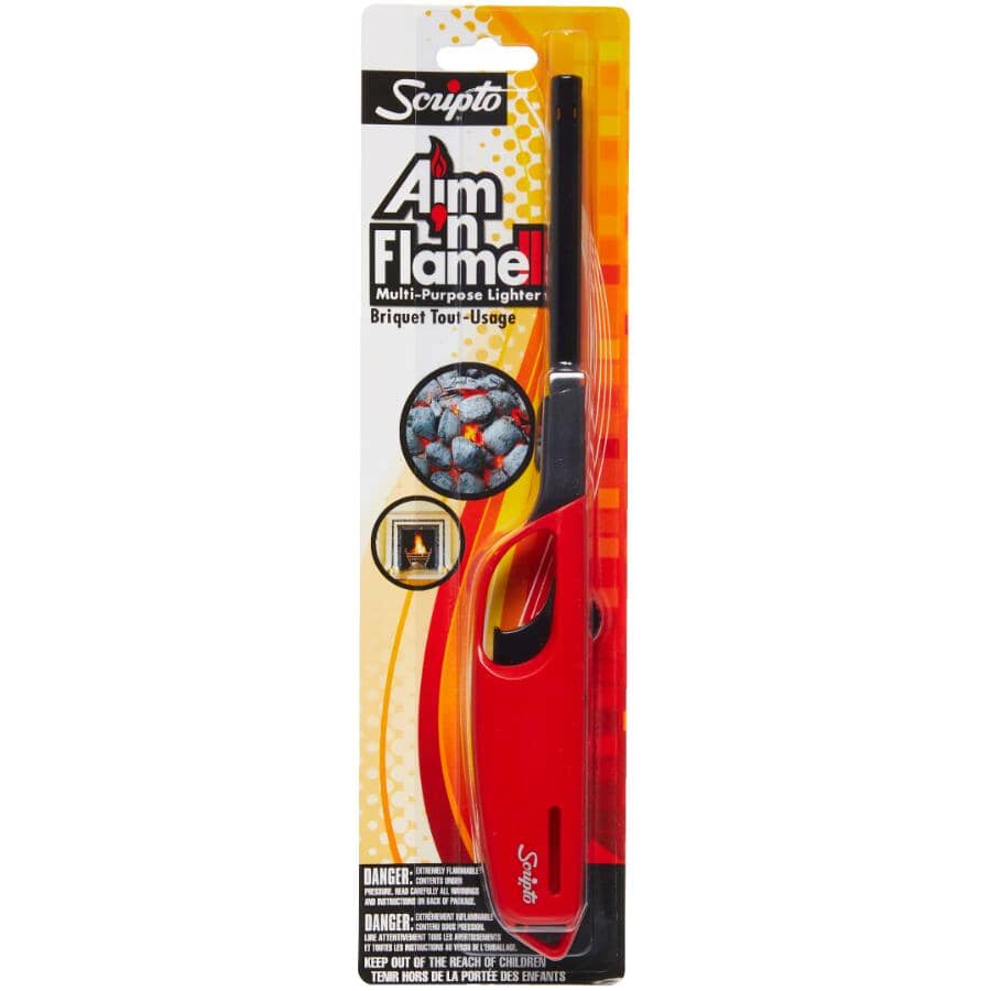 Multi-Use Aim N Flame Disposable Lighter - 10.5"