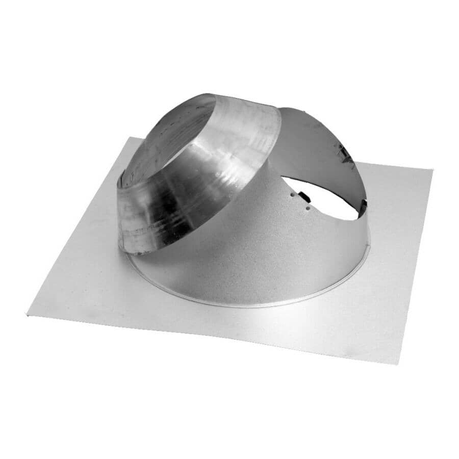 7" Insulated Stainless Steel Flashing - 1/12 - 7/12 Pitch, 1" Insulation