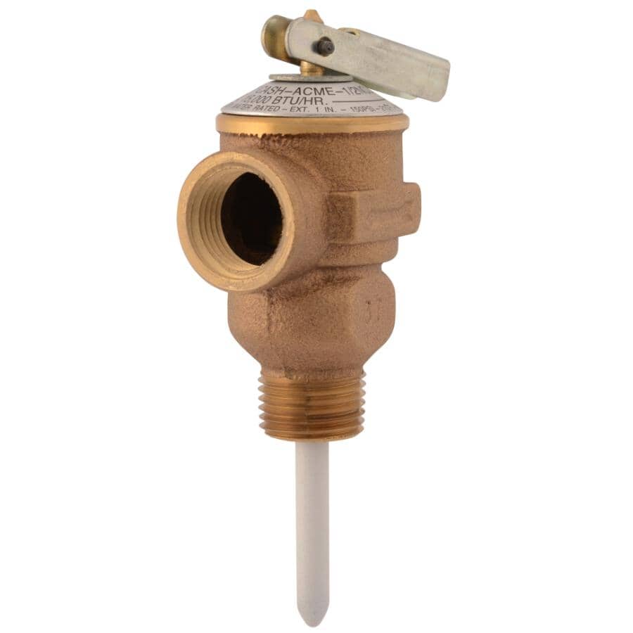 1/2" Temperature & Pressure Relief Valve