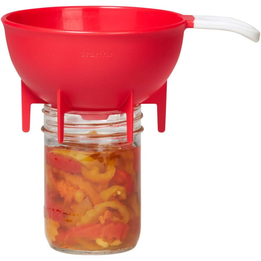 Canning funnel with Strainer