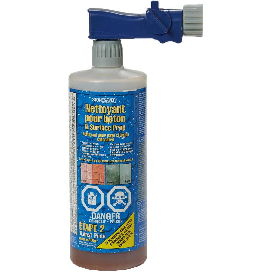 Concrete & Paving Stone Cleaner & Surface Prep - 1 L