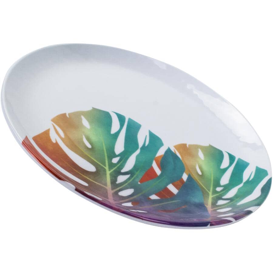 Summer Palm Melamine Dinner Plate - 10.8"