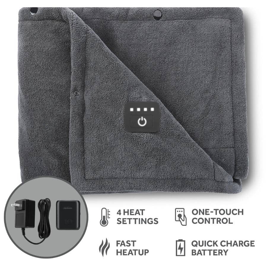 On-The-Go Heated Electric Throw