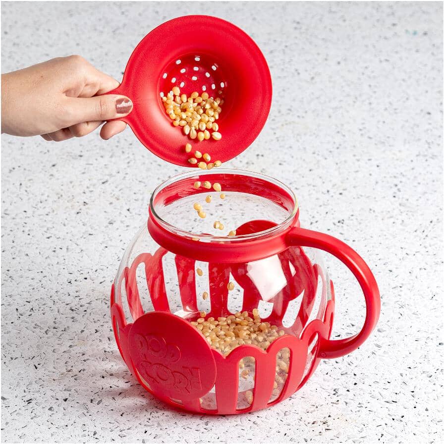 Glass Microwave Popcorn Popper - 1.5 Qt