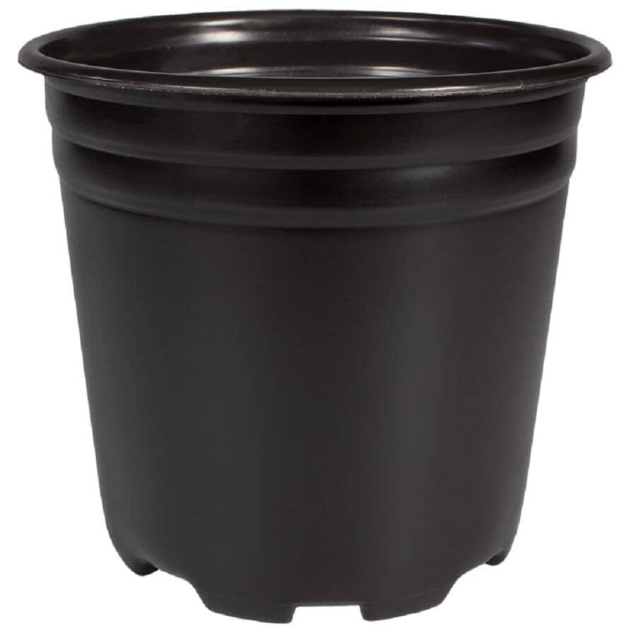 5Gal, 3.6Gal Capacity Black Nursery Planter