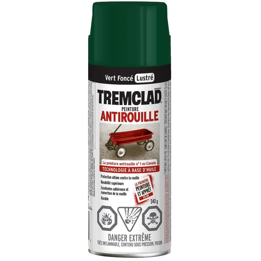Rust Spray Paint - Gloss Deep Green, 340 g