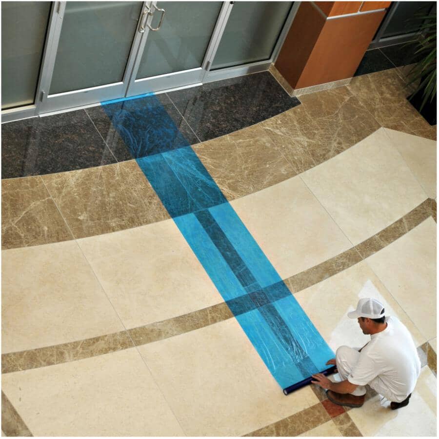 Hard Surface Protective Plastic Film - 24" x 50'