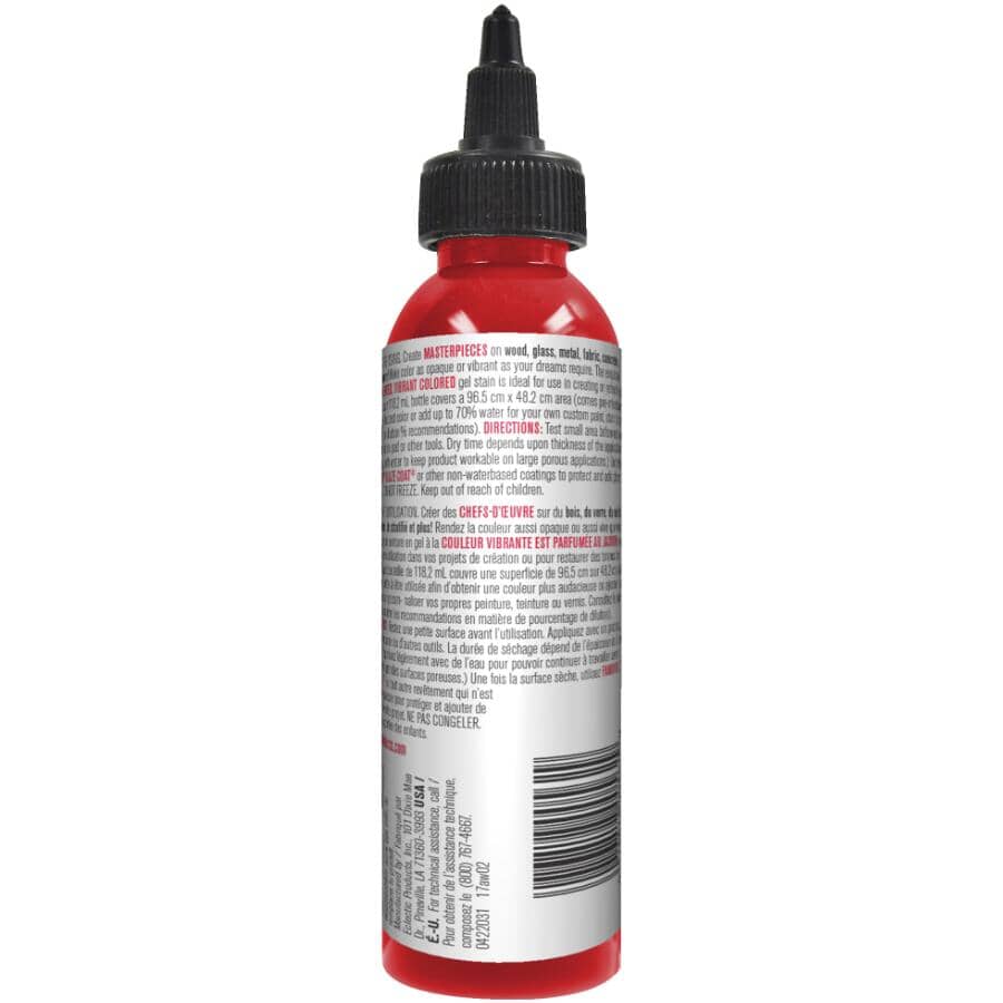 Concentrated Gel Stain - Molly Red Pepper, 118.2 ml