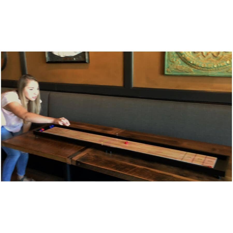 Table Top Shuffleboard Game Board