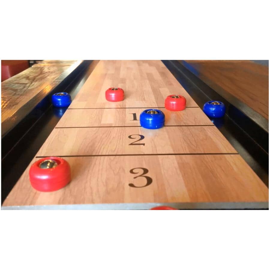 Table Top Shuffleboard Game Board