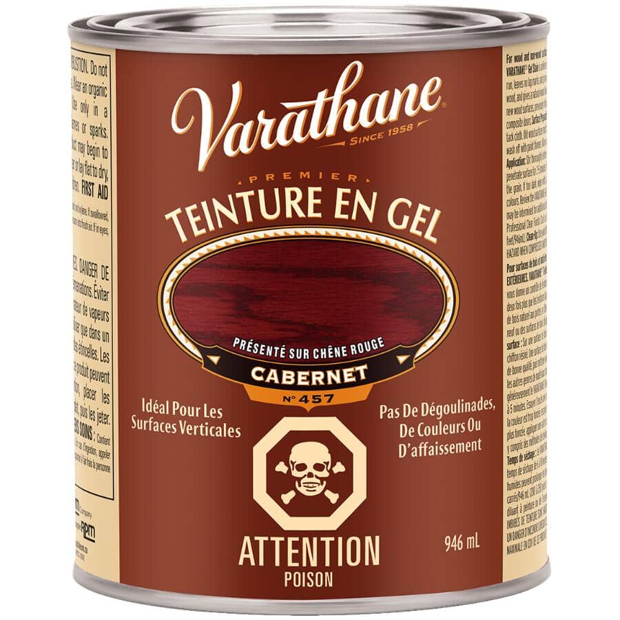 Premium Gel Stain - Cabernet, 946 ml