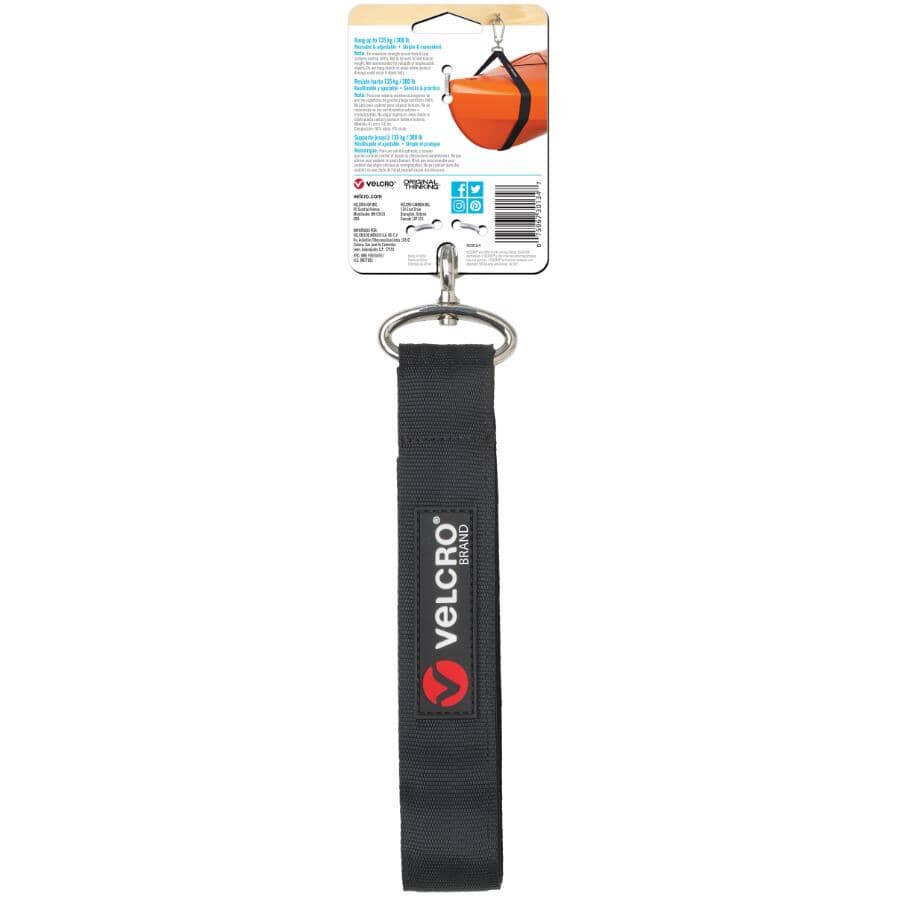 1-1/2" x 32" Black VELCRO® Brand Fasteners Easy Hang Strap