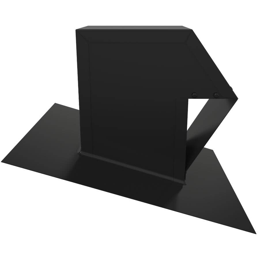 4" Black Roof Exhaust Vent