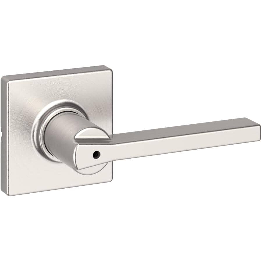 Casey Privacy Door Leverset - Satin Nickel