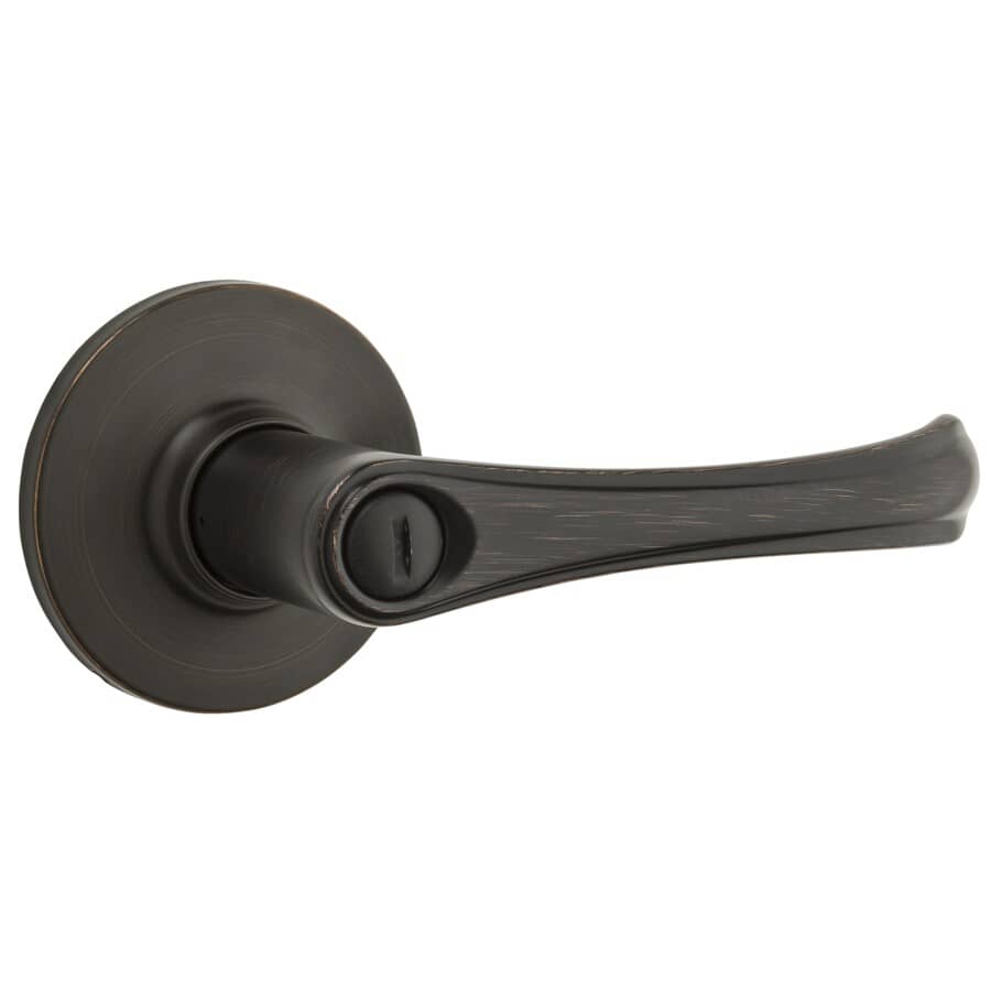 Venetian Bronze Grapevine Safelock Privacy Door Leverset