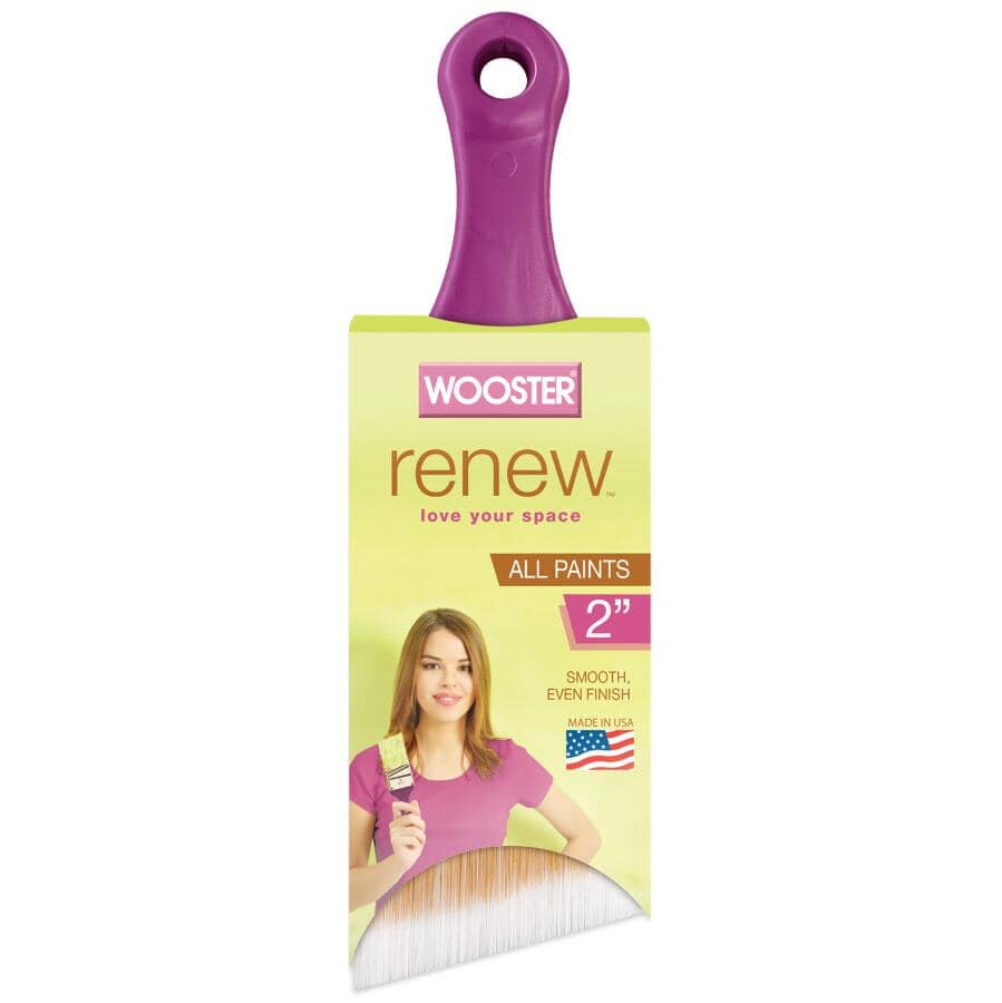 Renew Angle Synthetic Paint Brush - 2"/50 mm