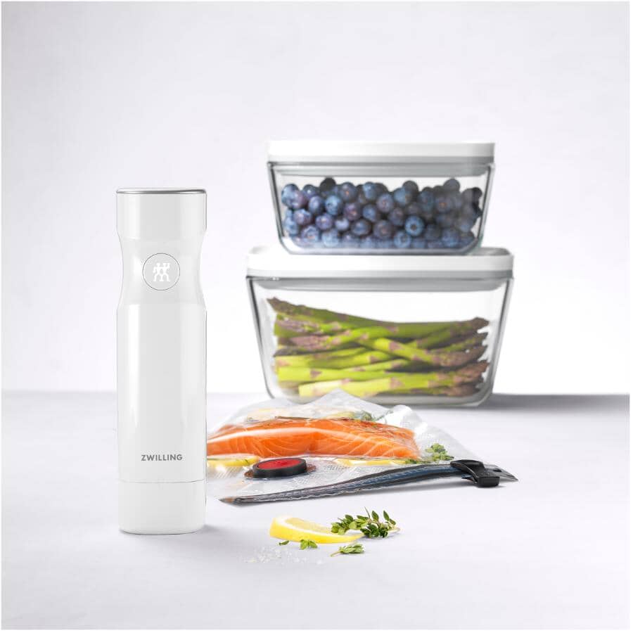 Fresh & Save Glass Starter Set with Vacuum Pump - 7 Pc